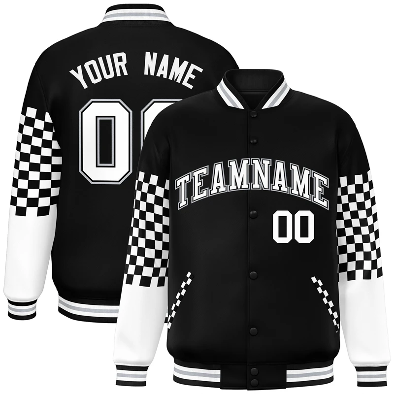 

Customizable Men's Baseball Jackets for Varsity Letterman Plus Size Sublimation Embroidery Winter Cotton-Filled Zipper Outfit