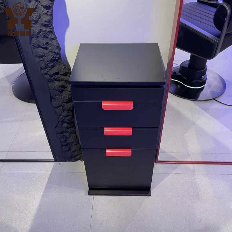 New Tool Cabinet Drawer Salon Furniture New Design Barber Shop Cabinet Metal Hairdressing Drawer Stylish Tool Trolley