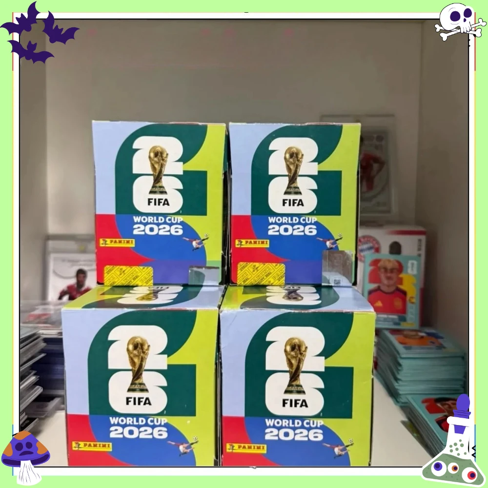 Hot 2026 FIFA Panini World Cup Sticker Collection International Version Version Limited Football Souvenir Adult Holiday Gifts.