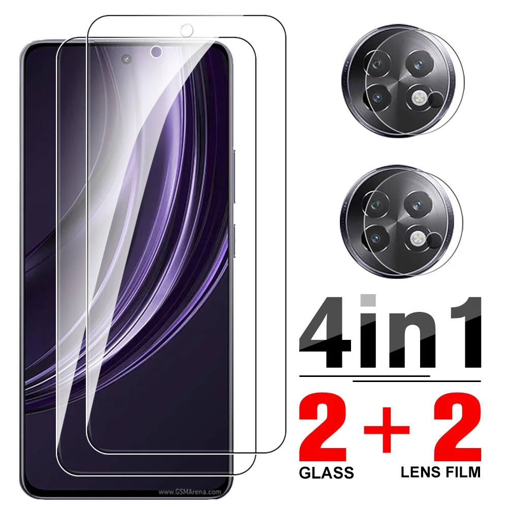 4in1 Screen Protector For Realme 13 Plus 5G Tempered Glass Case For Realme 13 + Plus 13Plus 13+ Realme13 Lens Protective Glass