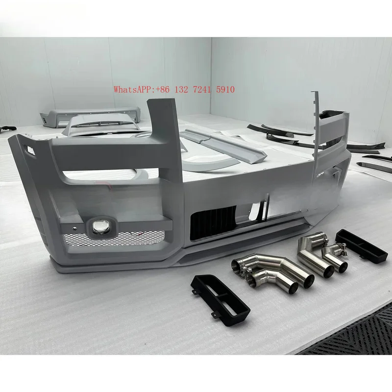 Auto Parts Urban Style Dry Carbon Fiber Body Kit Front Bumper Side Skirt Diffuser Lip Rear Spoiler For 2019‑2024 Vehicles