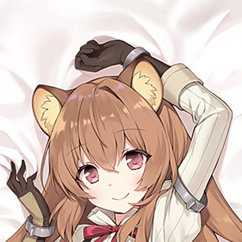 

Dakimakura Anime Pillow Case Raphtalia Double-sided Print Of Life-size Body Pillowcase Gifts