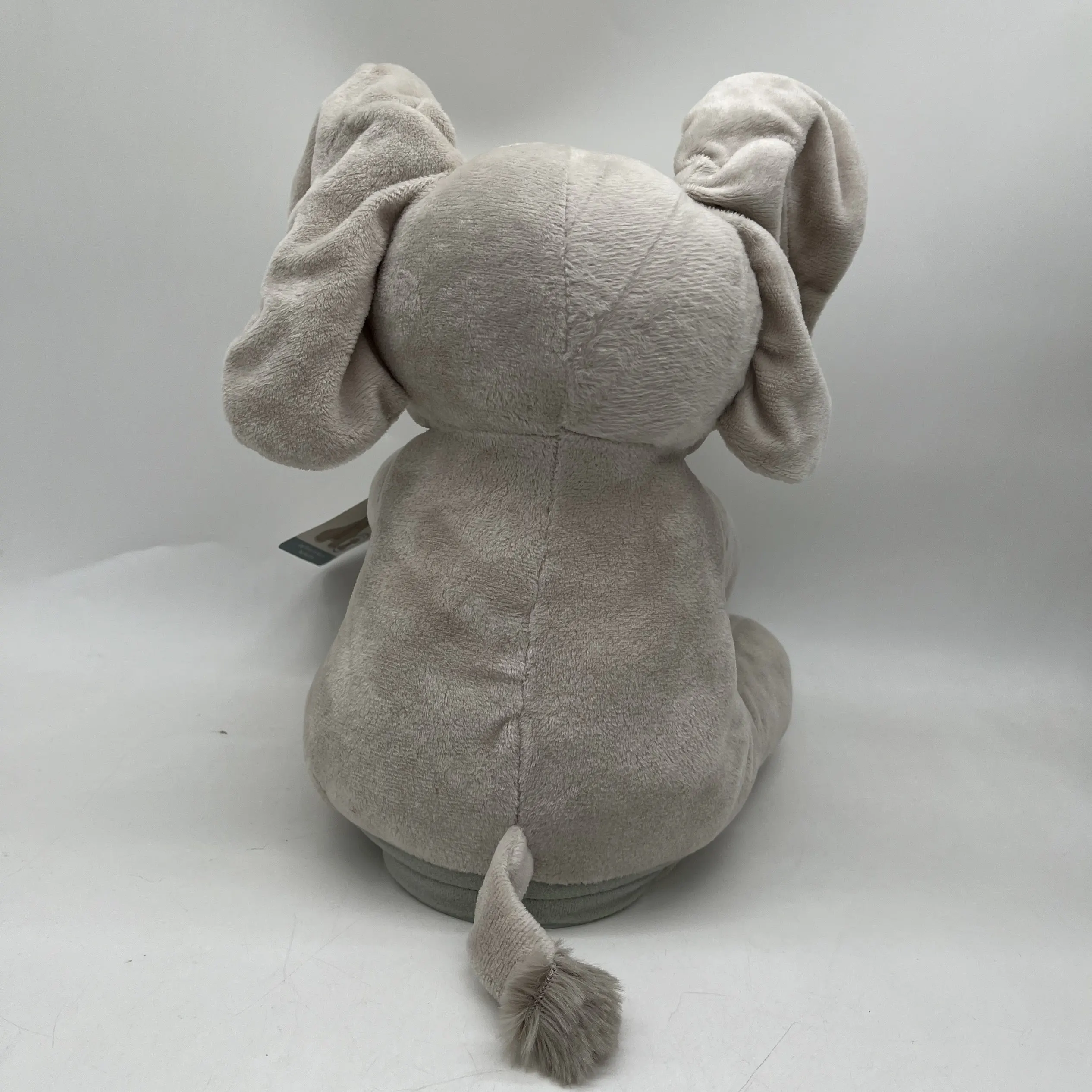 التخليص القطيفة لعبة الإلكترونية الفيل يدق آذان اليسار واليمين الموسيقى يتأرجح دمية الفيل هدية للأطفال #4