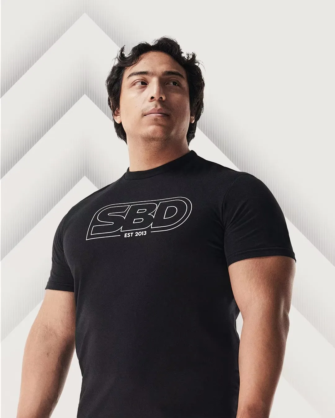 Classic logo SBD Competition Powerlifting Gym Sports Brand Graphic T-Shirt Cotton Men Women Streetwear Tee
