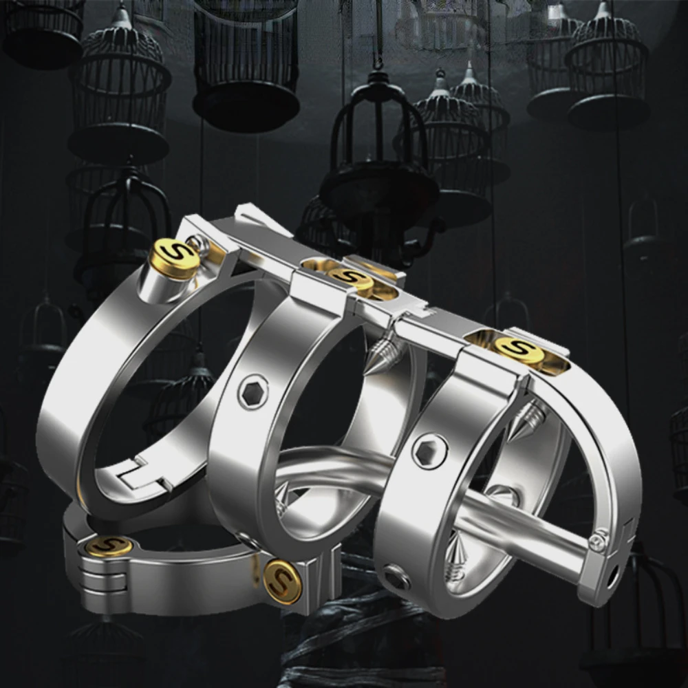 2023 New Steam Punk Series Chastity Cage Sextoys Chastity Belt Sissy Mechanical Multifunctional CB Lock Sex Toys for Men Gay