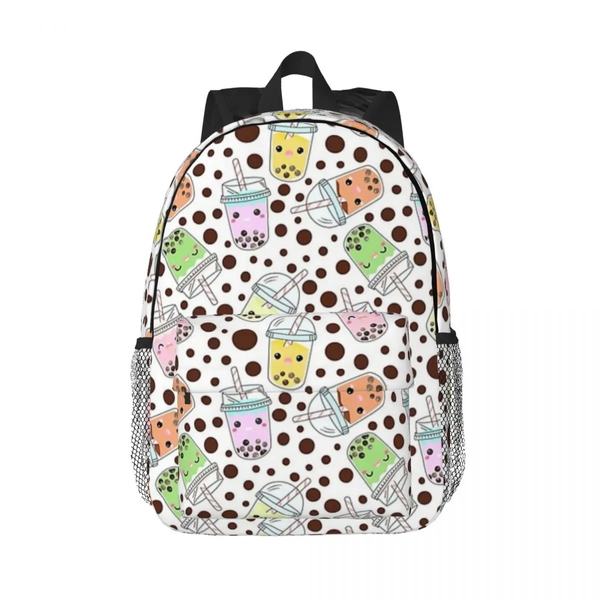 Yummy Bobba Bubble Tea Backpacks Boys Girls Bookbag Fashion Children School Bags Laptop Rucksack Shoulder Bag Large Capacity