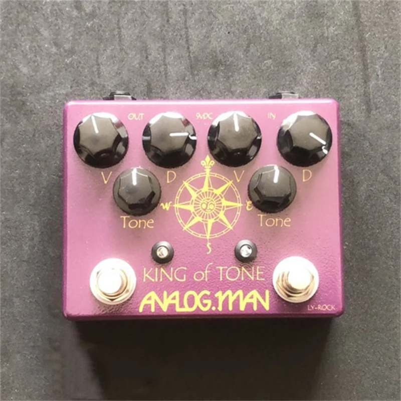 Analogman KING OF TONE クローン LY-ROCK ANALOGMAN King Of Tone Clone by LY Rock Pedals - YouTube