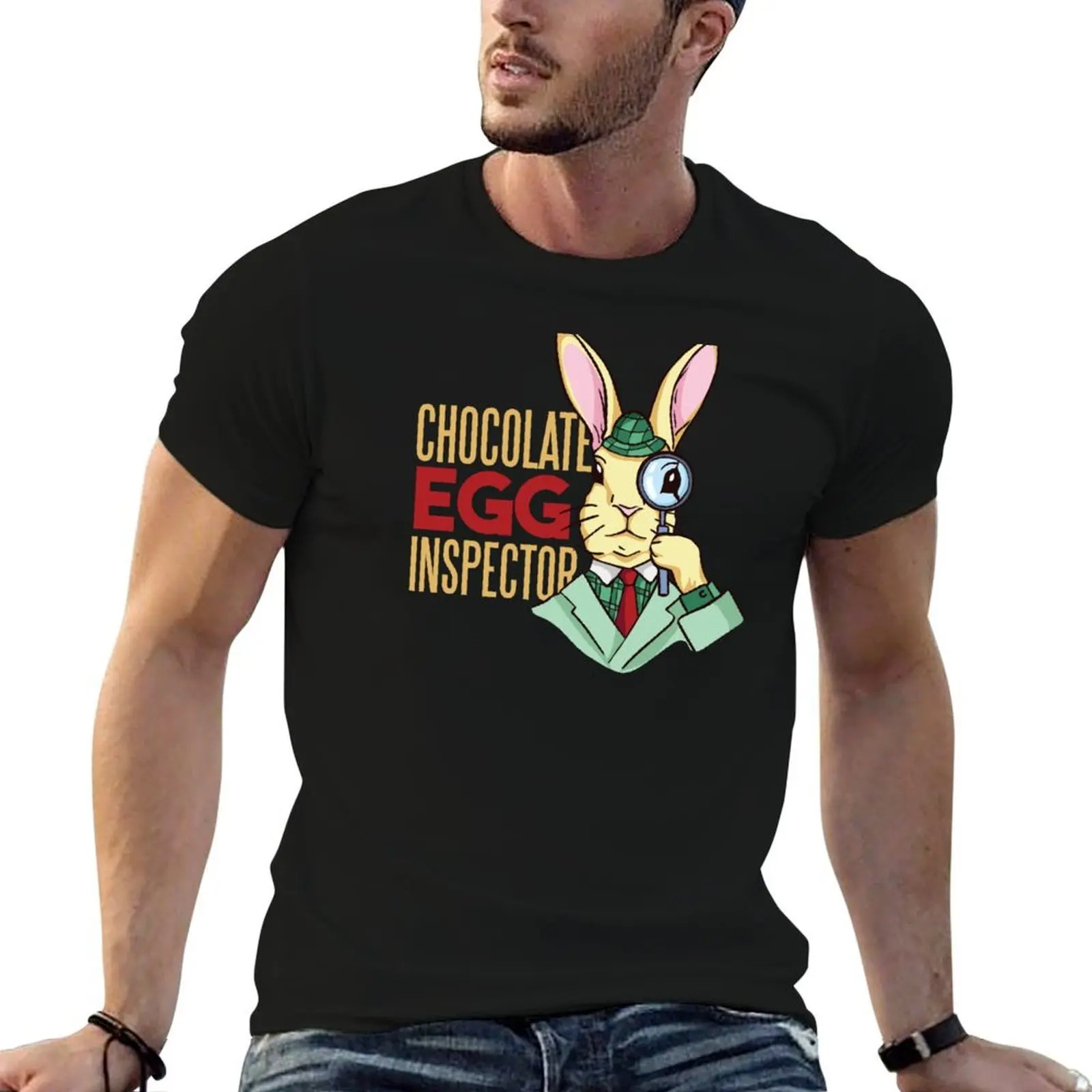 مضحك تي شيرت القطن الجرافيك تي الرجال تي البيض قميص قمصان المفتاح رجل عادية للقمصان رجل عيد الفصح #1