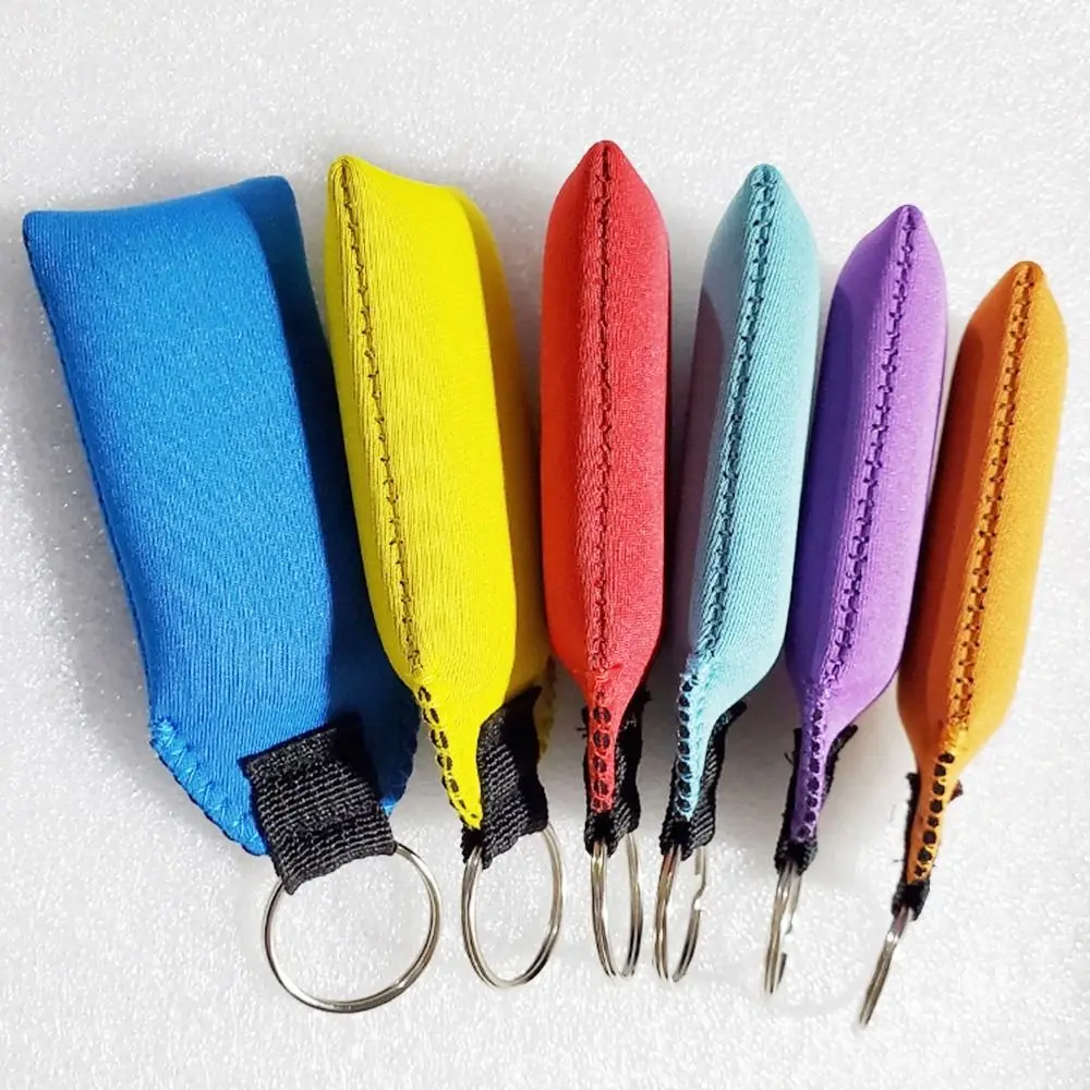 Phreatic Material Buoyancy Pendant Water Sport Buoyant Key Fob Float Key Ring Boat Keychain Floating Keychain