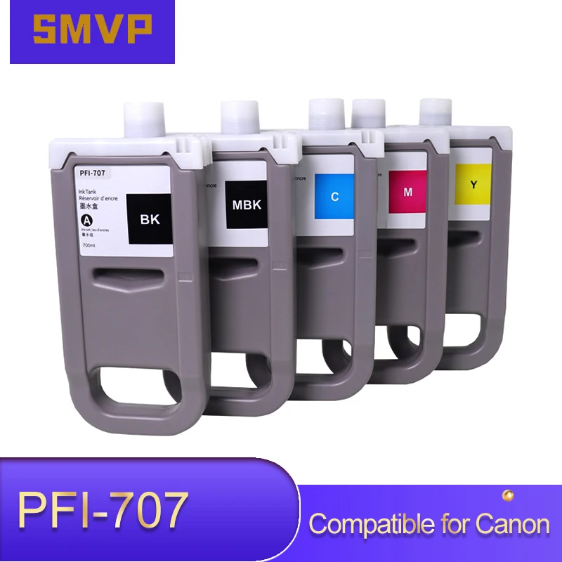 

PFI-707 PFI 707 Premium Color Compatible Ink Cartridge for Canon IPF830 IPF 840 850 Printer