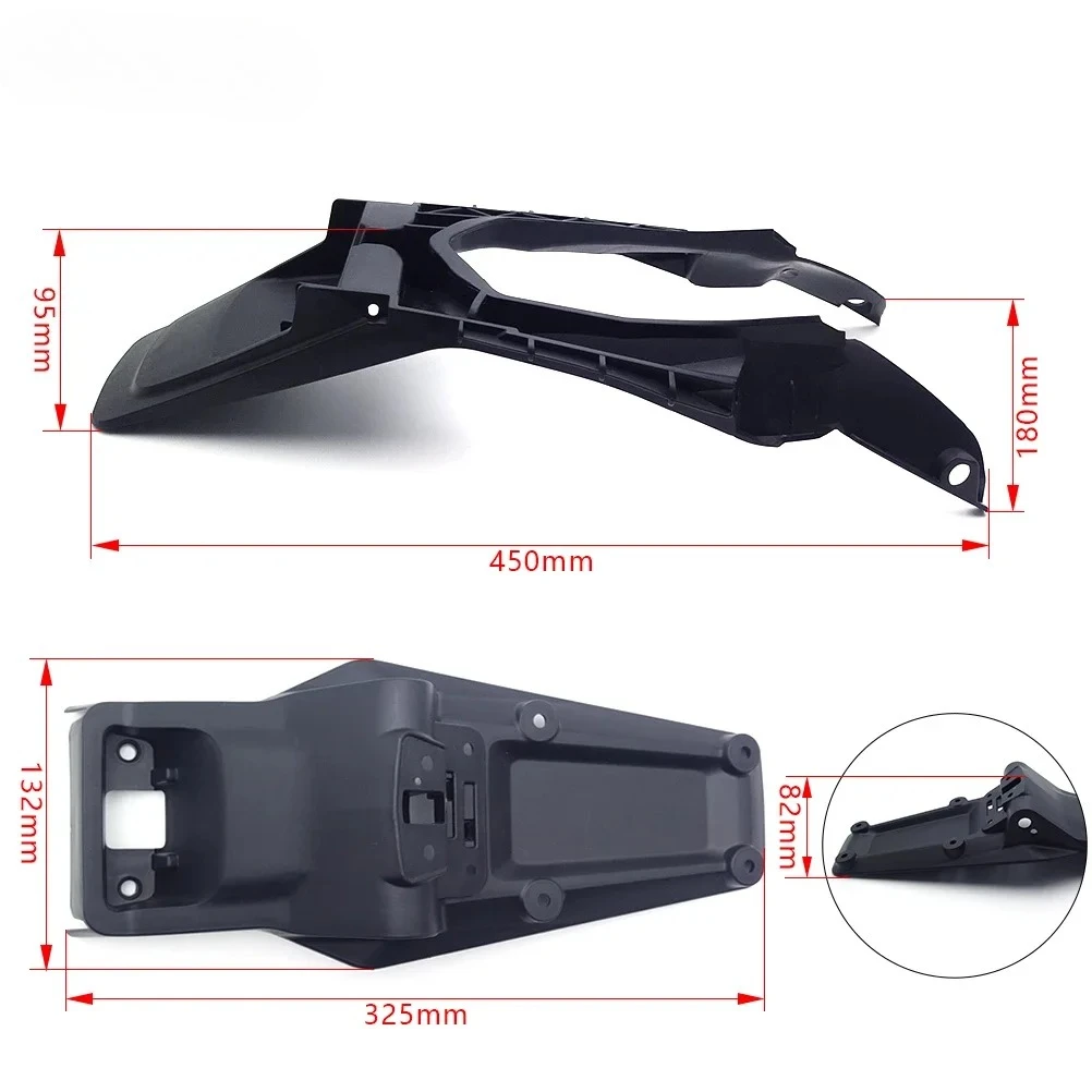 2020-2023 Motorcycle Rear Fender License Plate Bracket 12V LED Taillight Brake Lamp Holder For HUSQVARNA FE TE 150 250 350 450