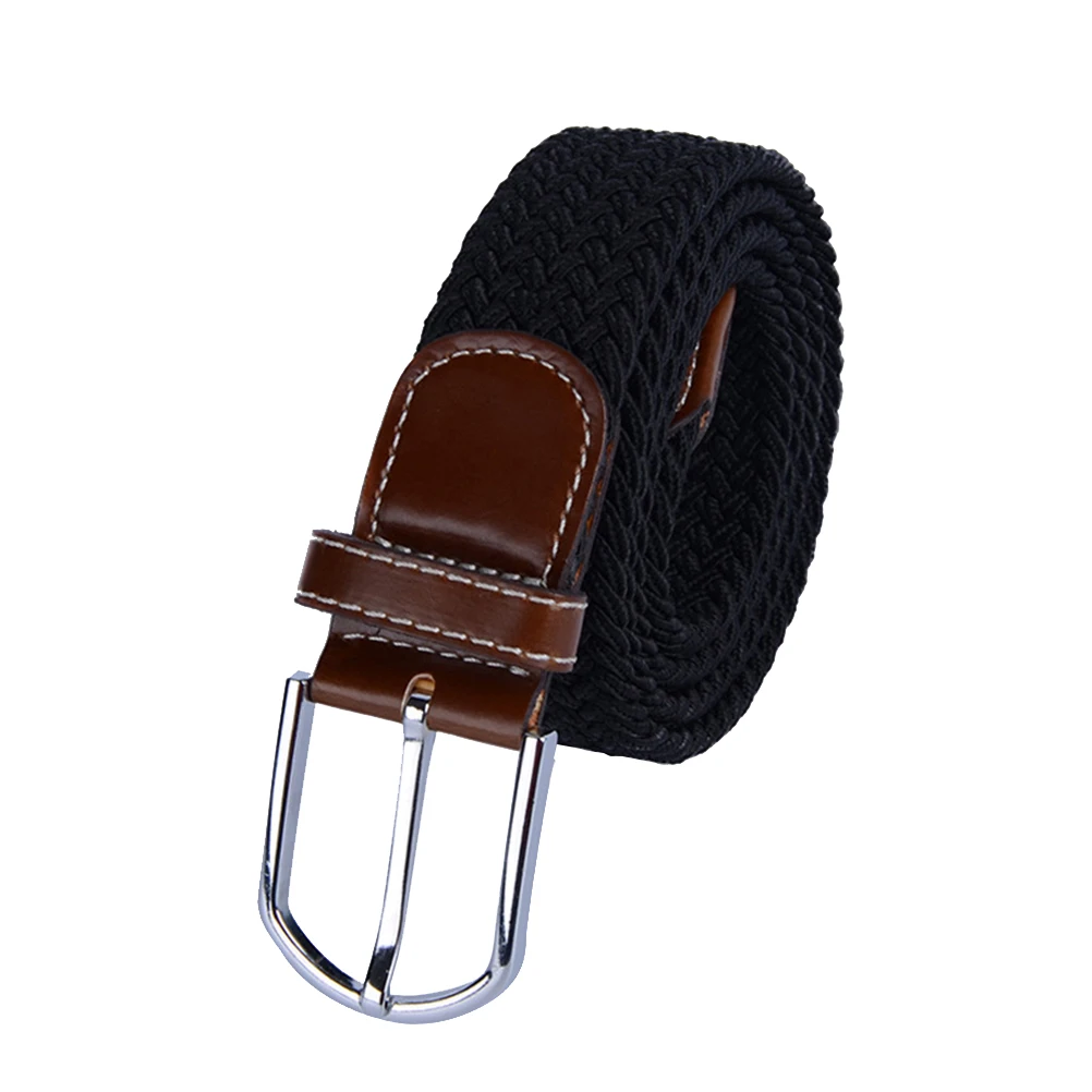 

Elastic Braided Stretchy Woven for Men Women Braid Belt Universal Elasticity Alloy Buckle Adjustable