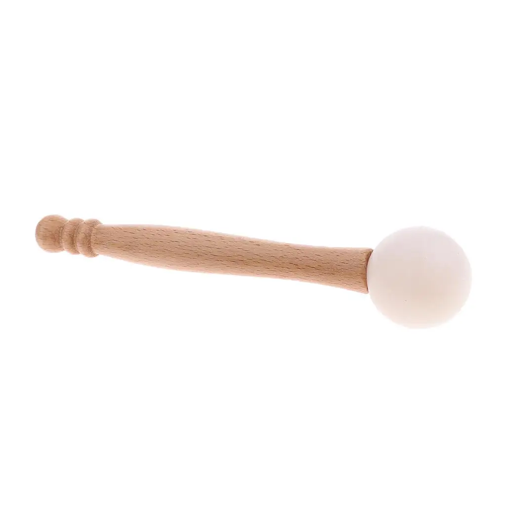 Rubber Wooden Mallet Tibetan Singing Bowls for Percussion Parts