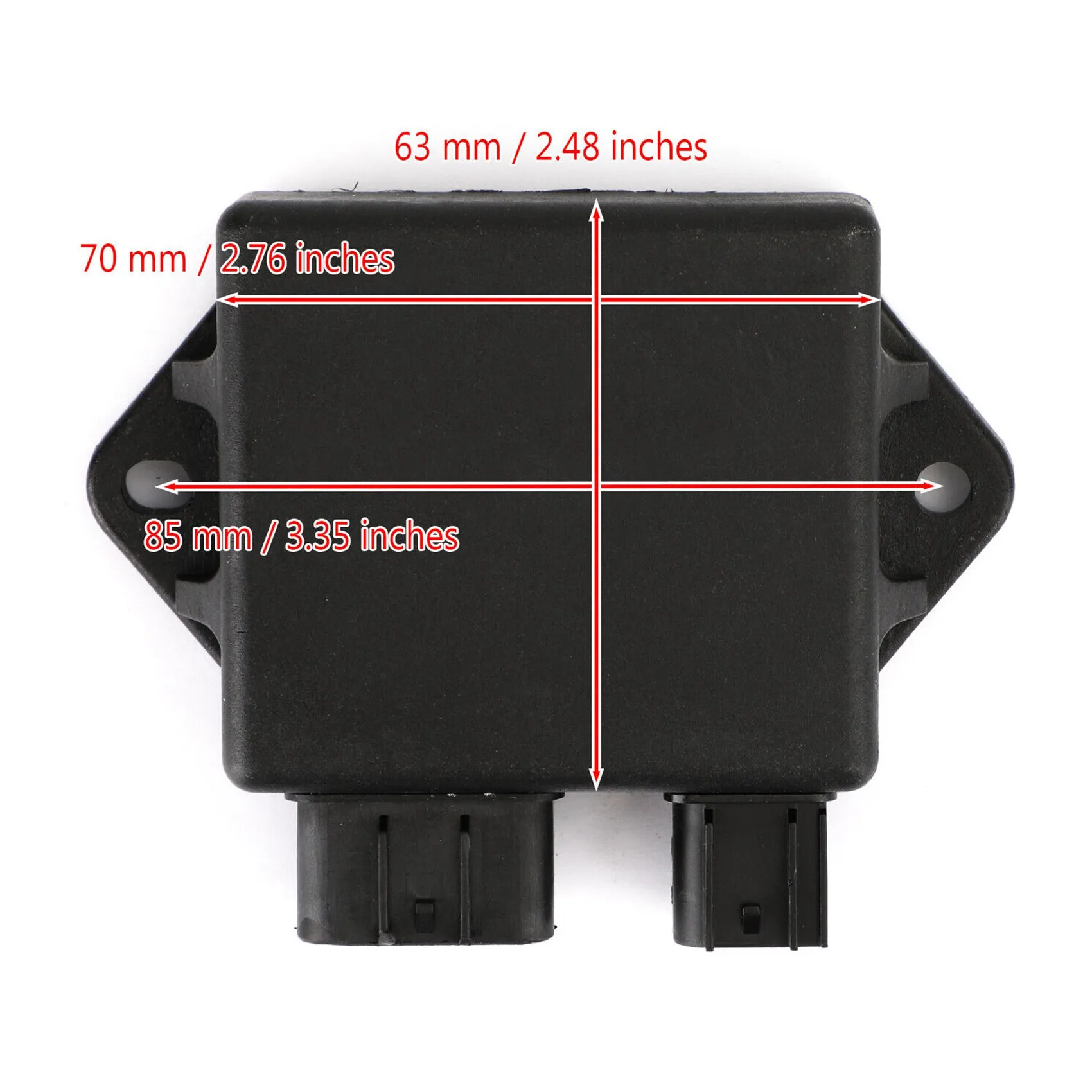 66T-85540 CDI Unit Assy for Hidea 2 Stroke 40HP Boat Engine, CDI for Yamaha 66T-85540-00 Outboard Motor image 6
