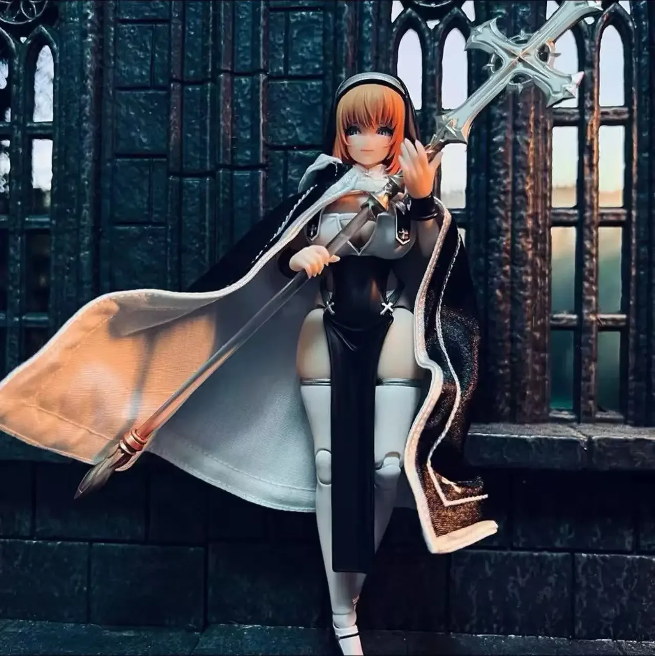 

Original Snail shell Nun MUSE·ASDO Action Figure RPG-02 1/12 Muse·Asdo Statue 16CM Girl PVC Assembly Mecha Model Kit Toy Gifts