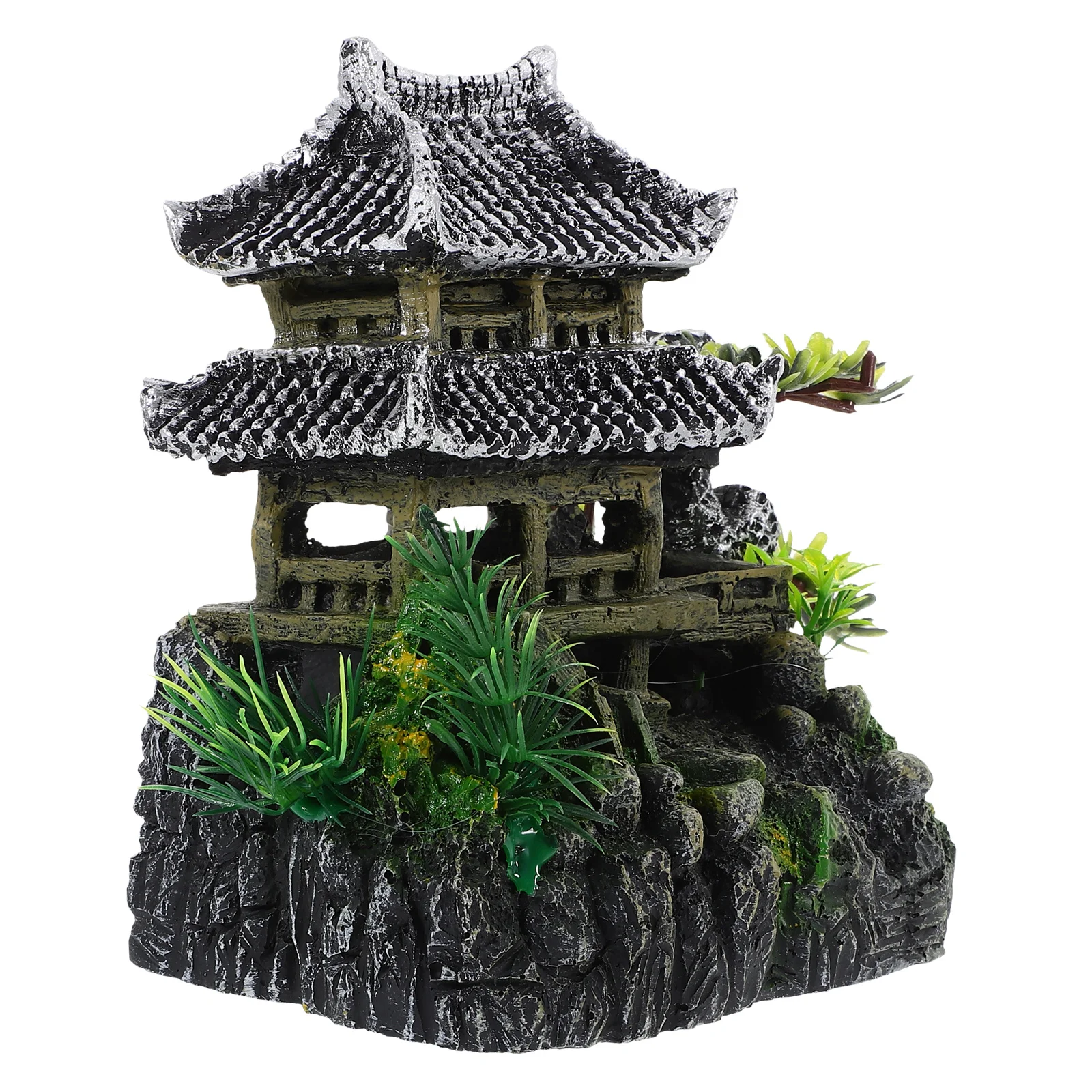 

Fish Tank Decor Lifelike Underwater Landscaping Ornament High Grade Material Resin Craft Aquarium Decoration