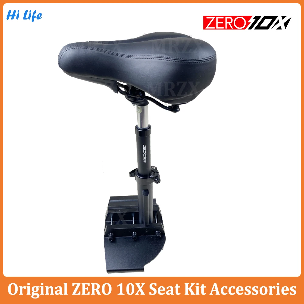 Original Zero 10X Electric Scooter Seat Kit Zero 10X Adjustable Chair for Zero10X Scooter Official Zero Accessories