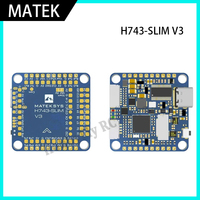 Future Flight Matek H743-SLIM V3 F7 Flight Controller Built-in No Current Sensor Baro Blackbox OSD 2-8S RC Racing Drone Airplane