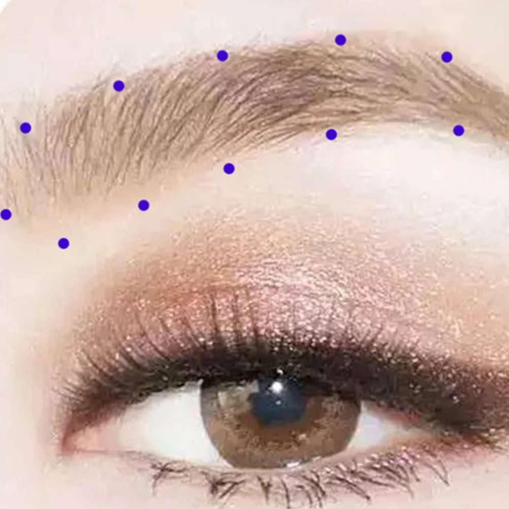 

5pcs Dual Tip 0.5mm 1.0mm Paper Positioning Marker Skin Pen Eyebrow Ruler Professional Salon Use Brow Mapping