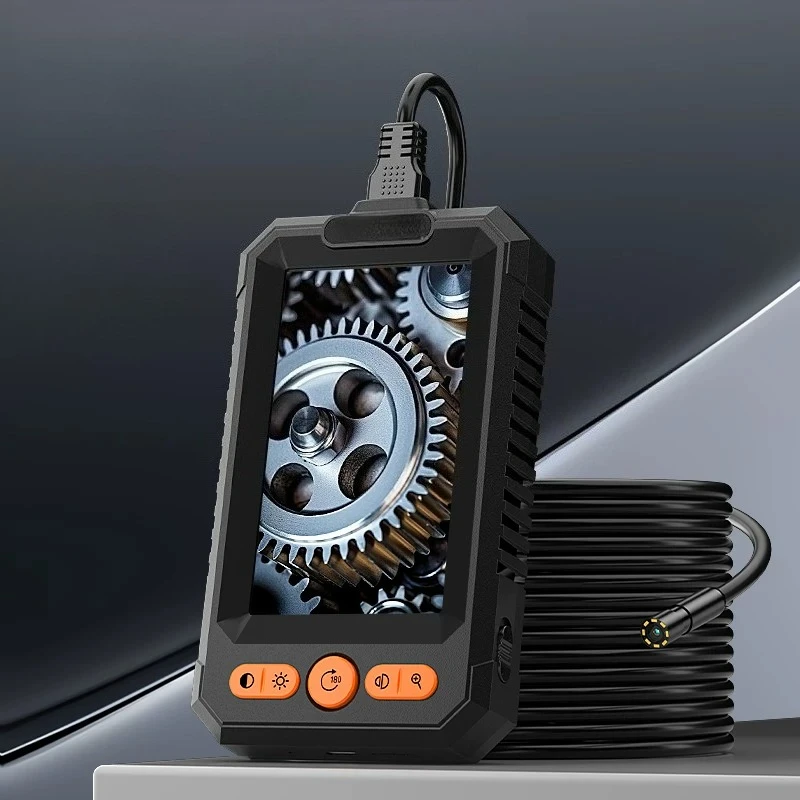 Car maintenance carbon deposition high definition sewer visual