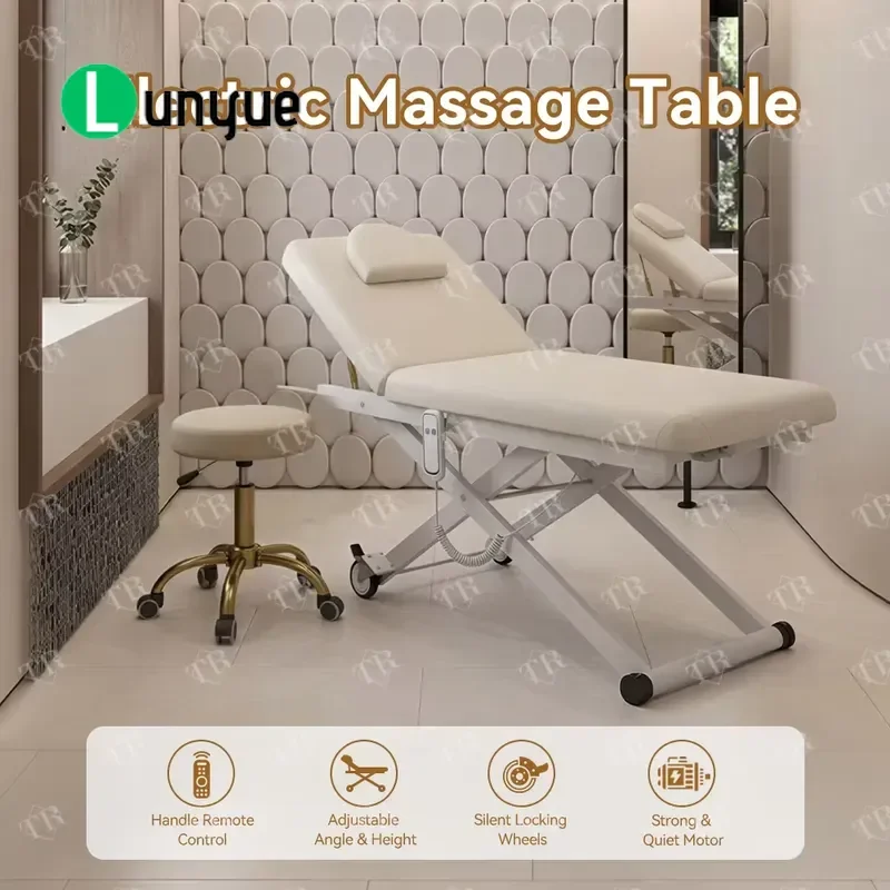 Modern Electric Adjustable Massage Bed for Hotel Spa Medical Chiropractic Use Comfortable Furniture with Lifting
