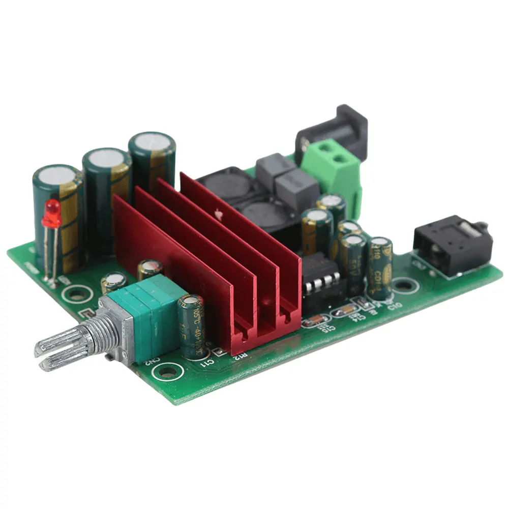 TPA3116D2 Subwoofer Audio Stereo Amplifier Board 100W Audio Amplify Board NE5532 OPAMP DC 8-25V HiFi Low Distortion