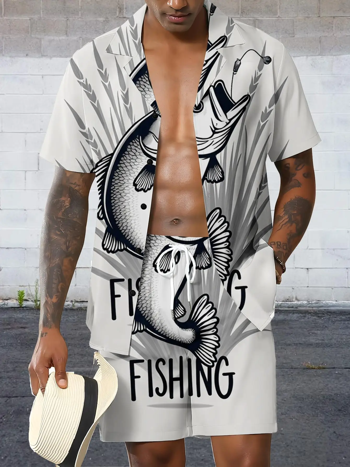Men's Shirt Sets 2026 Spring/Summer 3D Printed jogging set sweat suit Graphic tracksuit for man Tracksuit men clothing set