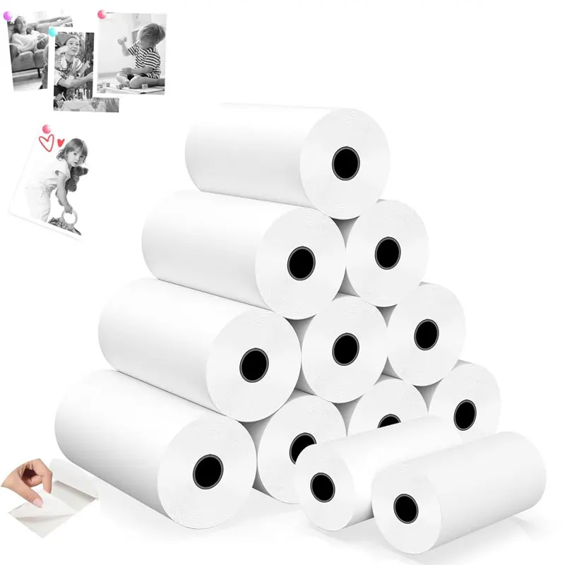 어린이용 즉석 카메라 보조 용지 감열지 대부분의 어린이용 카메라에 적합 카메라 즉석 인쇄 카메라 인쇄 용지
