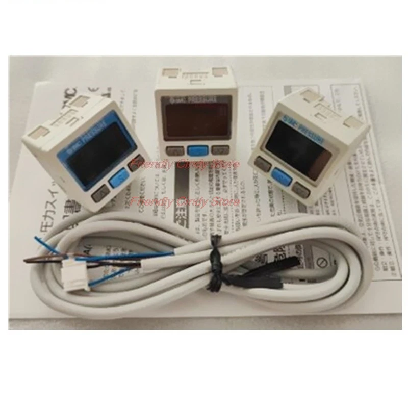 1PCS Display High-Precision Digital Pressure Switch for Vacuum Pressure ZSE30A -101-0Kpa Analog & Open Output