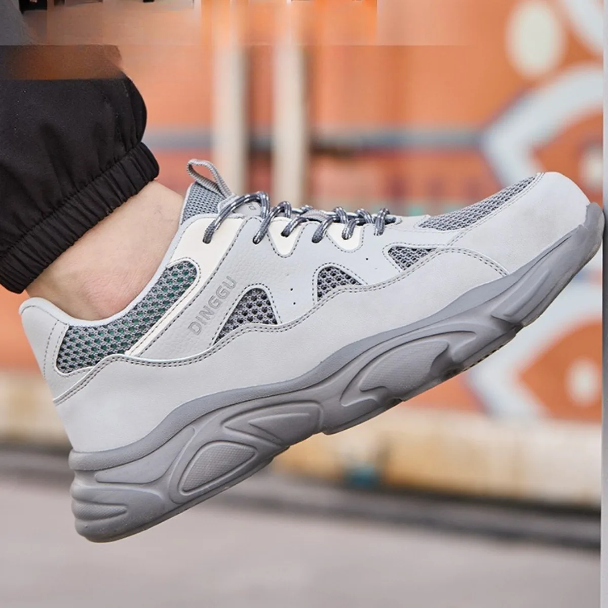 أحذية رياضية نسائية جديدة للعمل الآمنة قابلة للتنفس وخفيفة الوزن وغير قابلة للانزلاق وغير قابلة للتدمير لجميع المواسم #6