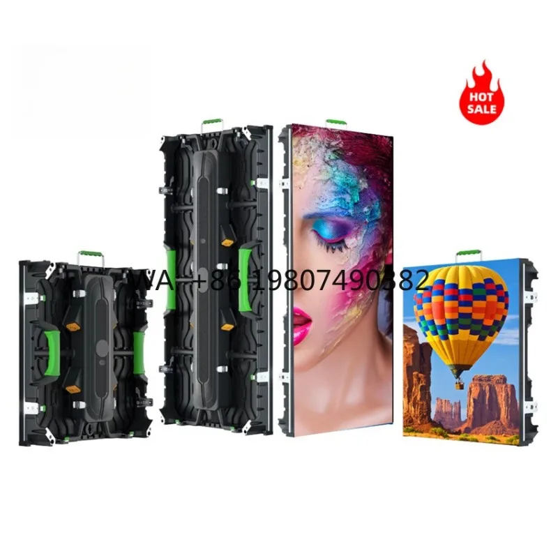 

Complete Curved LED Video Wall P1.9-P4 Stage Backdrop Indoor Outdoor Full Color HD Event Rental Advertising Display Panel