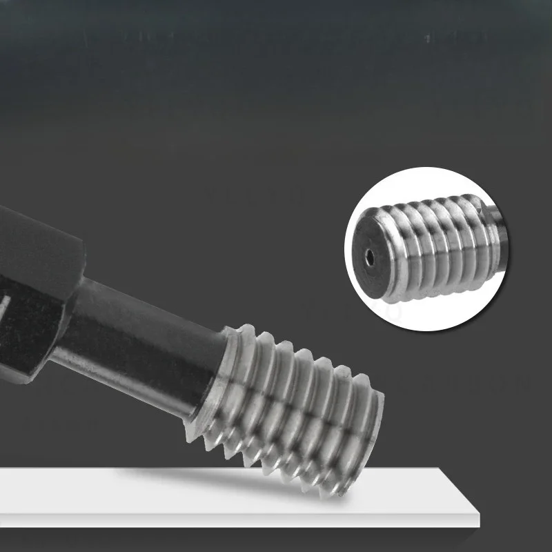 1PCS 6G M19-M27 X0.5/0.75/1.0/1.25/1.5/2.0/2.5/3.0 Steel Metric Fine Thread Plug Gauge High Quality Measure Tool