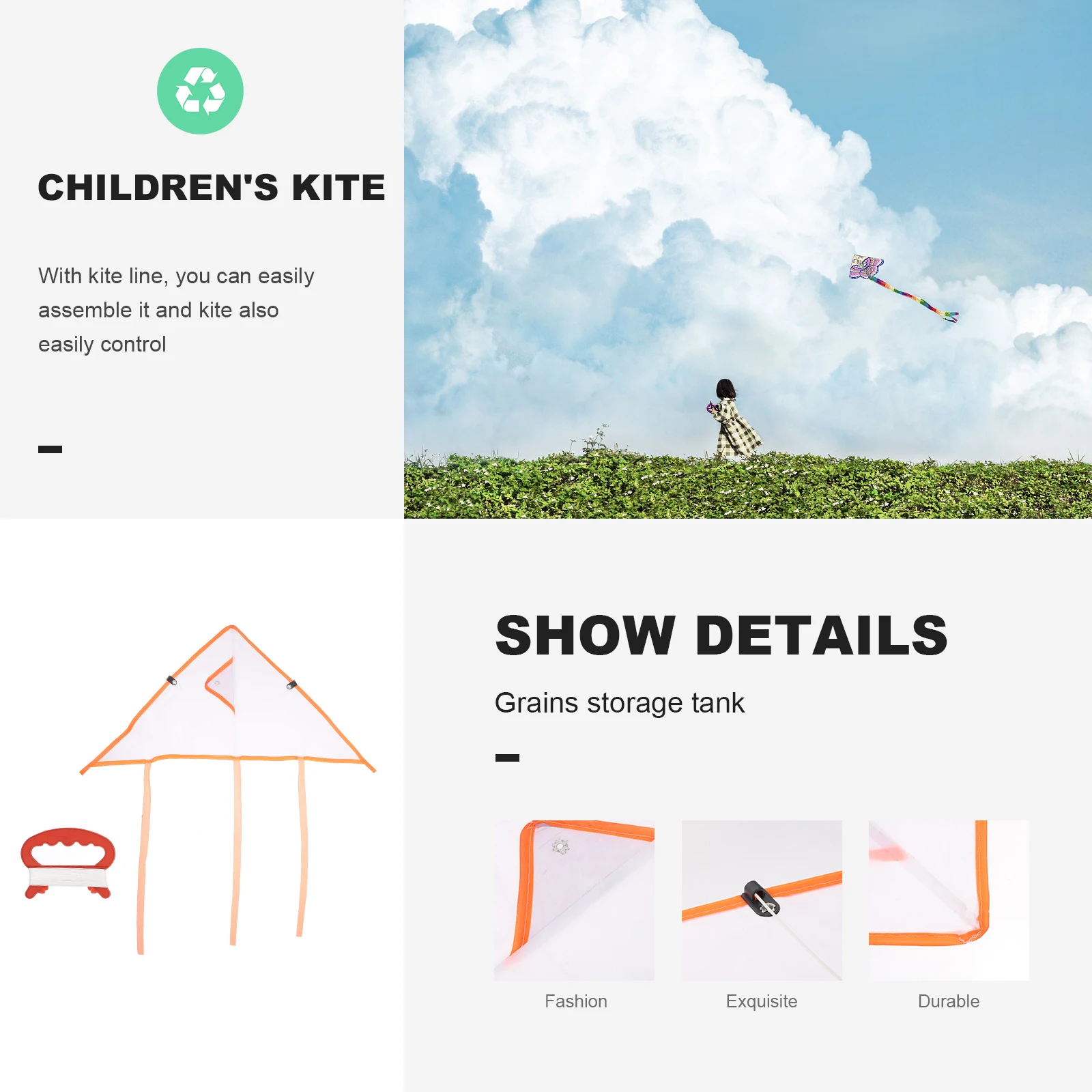

3 Sets DIY Graffiti Kites Flight Coloring Unfinished Chemical Fiber Cloth Blank Painting Drawing Child