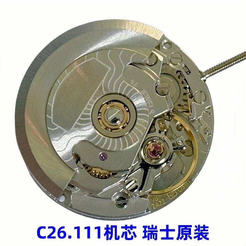 

Watch movement for Swiss movement C26.111 movement, three-hand single calendar for Swiss original new C26.111
