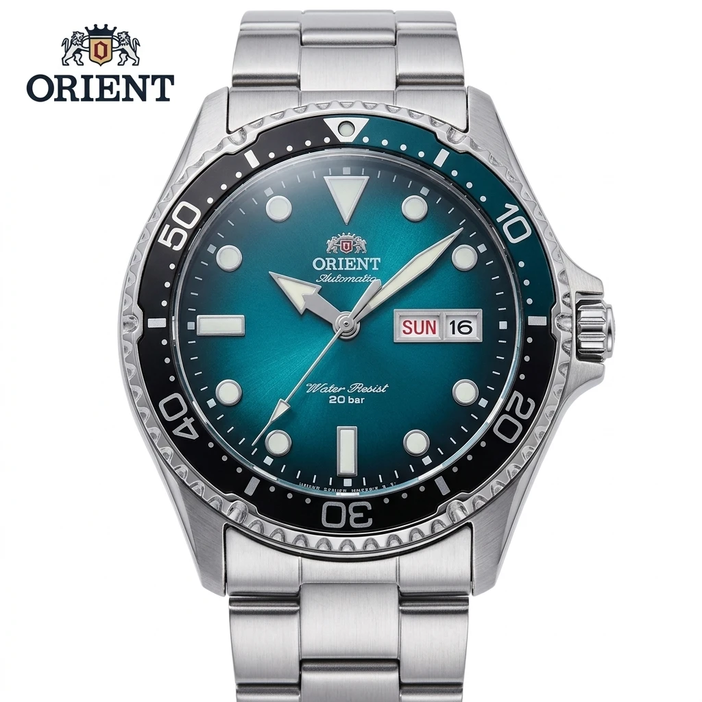 orient-men's-sports-automatic-mechanical-diving-watch-200m-waterproof-with-day-date-function-stainless-steel-wristwatch