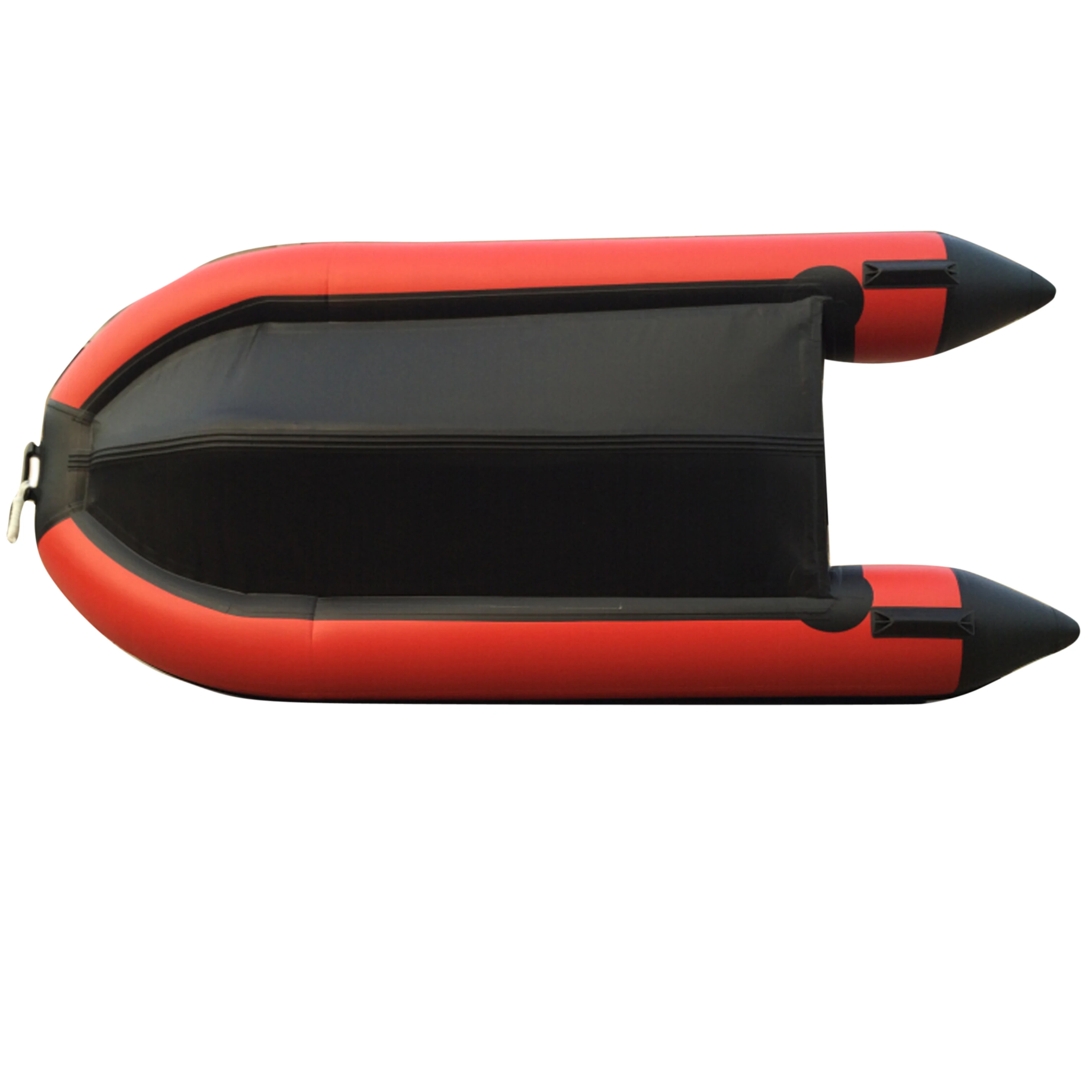 Goethe Barco de bote inflável soldado, iate esportivo em PVC para águas do oceano, 1-7 pessoas, piso de alumínio/ar, garantia de 5 anos