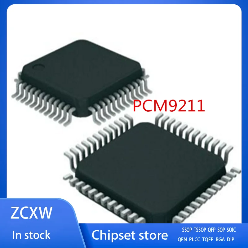 10PCS/LOT   PCM9211  PCM9211PTR PCM9211PT  TQFP48