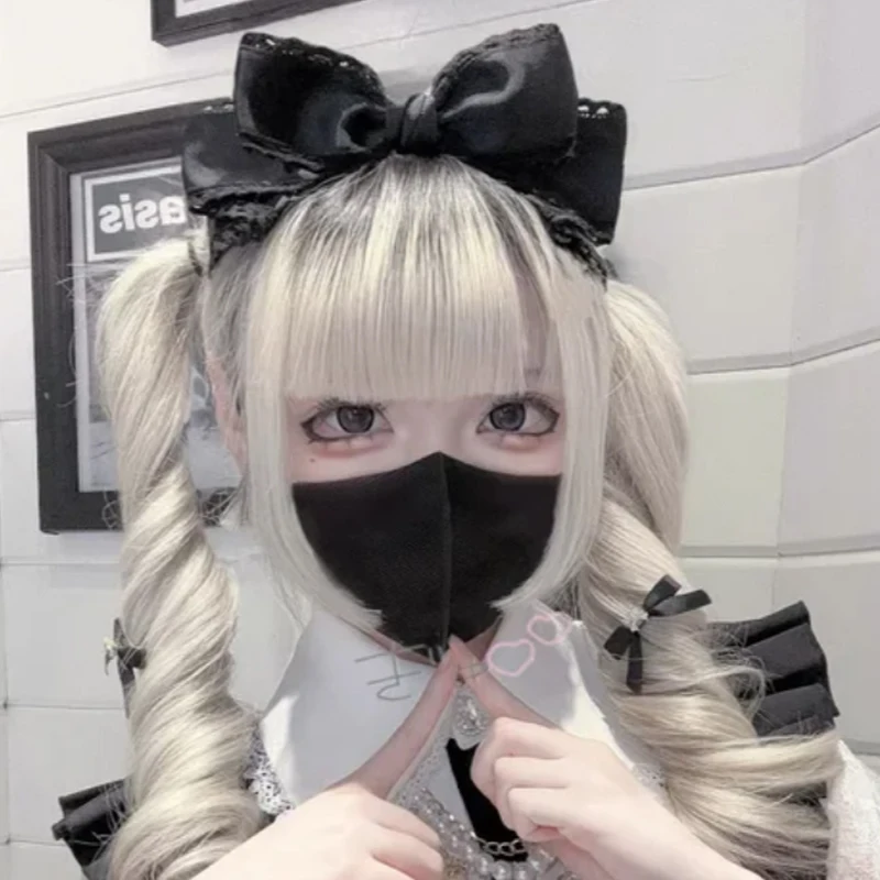 Kawaii Lolita handgemachte Schleifen-Haarspange Cosplay Anime Haarnadeln Haarspangen Kopfschmuck JK japanische Uniform Kopfbedeckung Haar-Accessoires – Detail 7