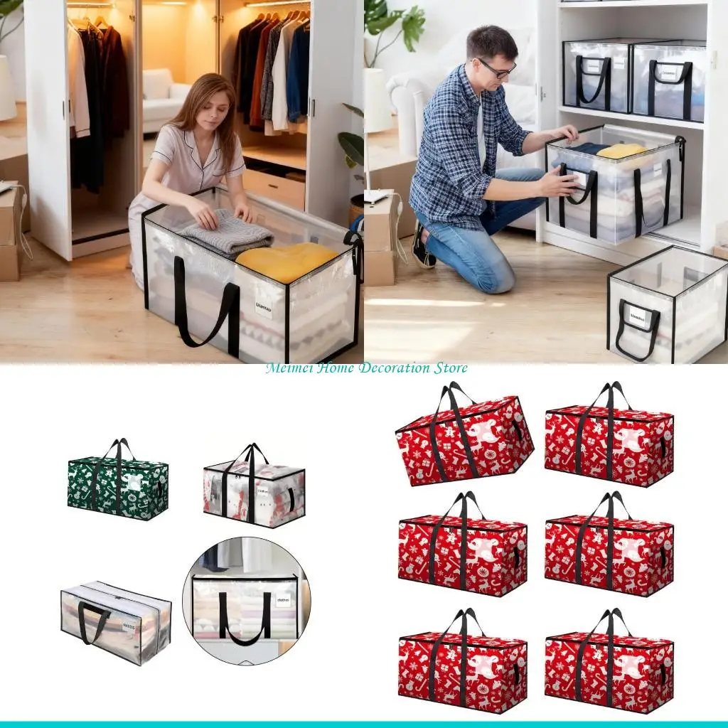 

H7BF Portable Large Capacity Storage Bag with Adjustable Strap for Easy Transport