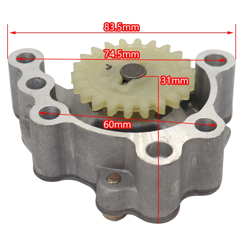 125cc Motorcycle Oil Pump 22 Teeth For 125 Horizontal Engine  Dirt Pit Bike Parts