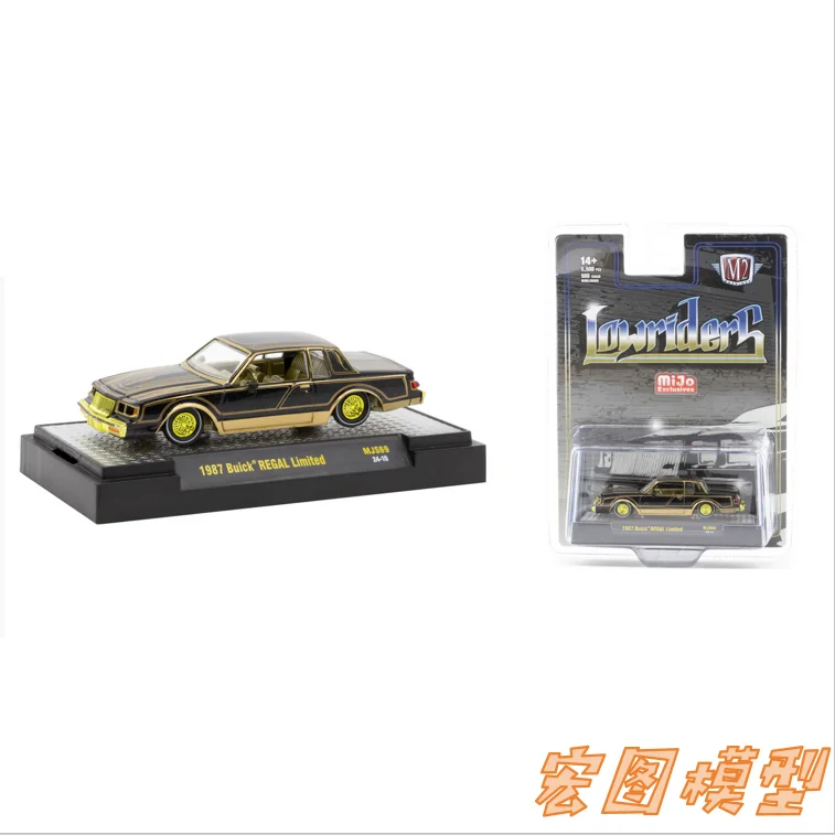 m2マシンズ-1-64-コレクション-合金製カーモデル-1987年製-regal-リミテッド・チェイス