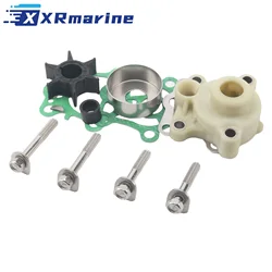 663-W0078-00 Water Pump Impeller Kit for Yamaha 2-Stroke 55HP C55 CV55 Outboard Motor 663-W0078-A0 18-3425 6H3-44352