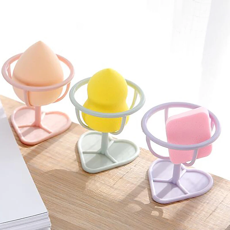 Soporte para esponjas de maquillaje, bandeja de almacenamiento, organizador de huevos de cocina, 1 unidad