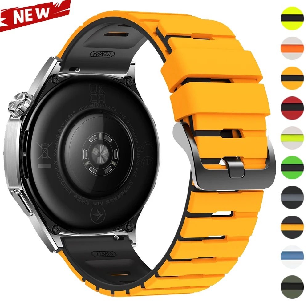 22Mm Sport Silicone… - image
