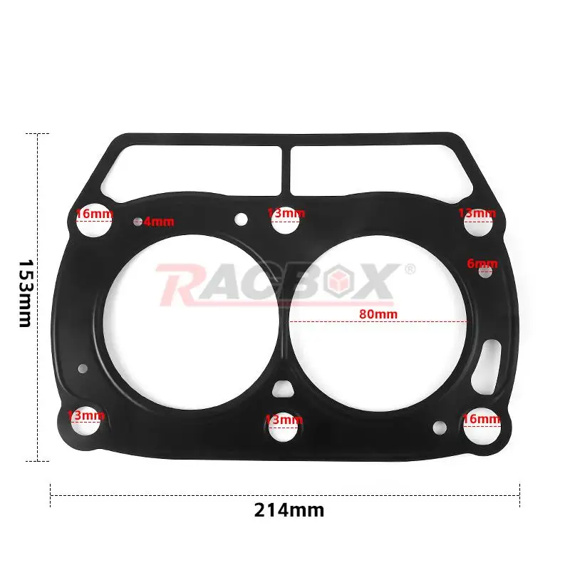 5254357 Gasket Cylinder Head Gasket For Polaris Ranger 800 6X6/Ranger Crew 800/Ranger XP 800/RZR 4 800/RZR S 800/Sportsman 800