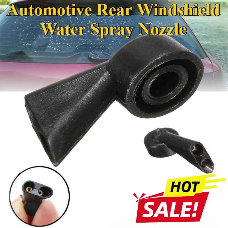 

1/2 шт., насадка для омывателя рычага заднего стекла, форсунка для Audi, насадка для распыления заднего лобового стекла автомобиля