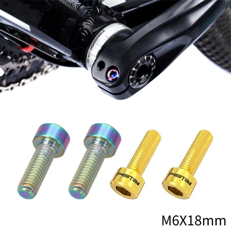 U13C Bike for Titanium Screw Bolts for Bicycle Crank Arm Fixing Disc Brake Clamp Fixe