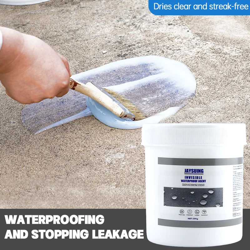 

Transparent Waterproof Sealant Strong Invisible Waterproof Agent Super Sealing Coating Leak-Free Glue Toilet Repair Tools