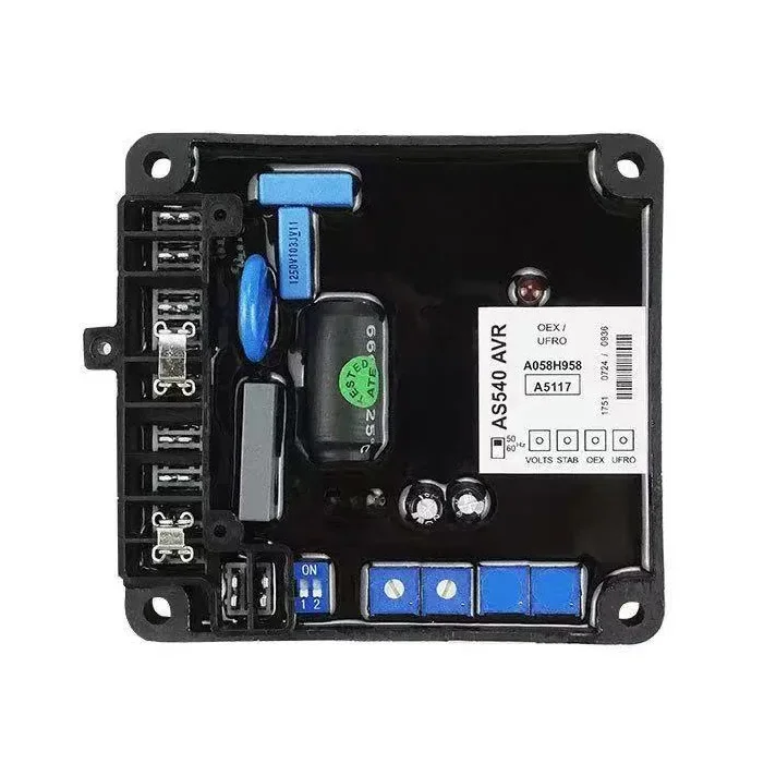 AS540 AVR Automatic Voltage Regulator for S0 S1 Brushless Generator 7.5-62.5KVA