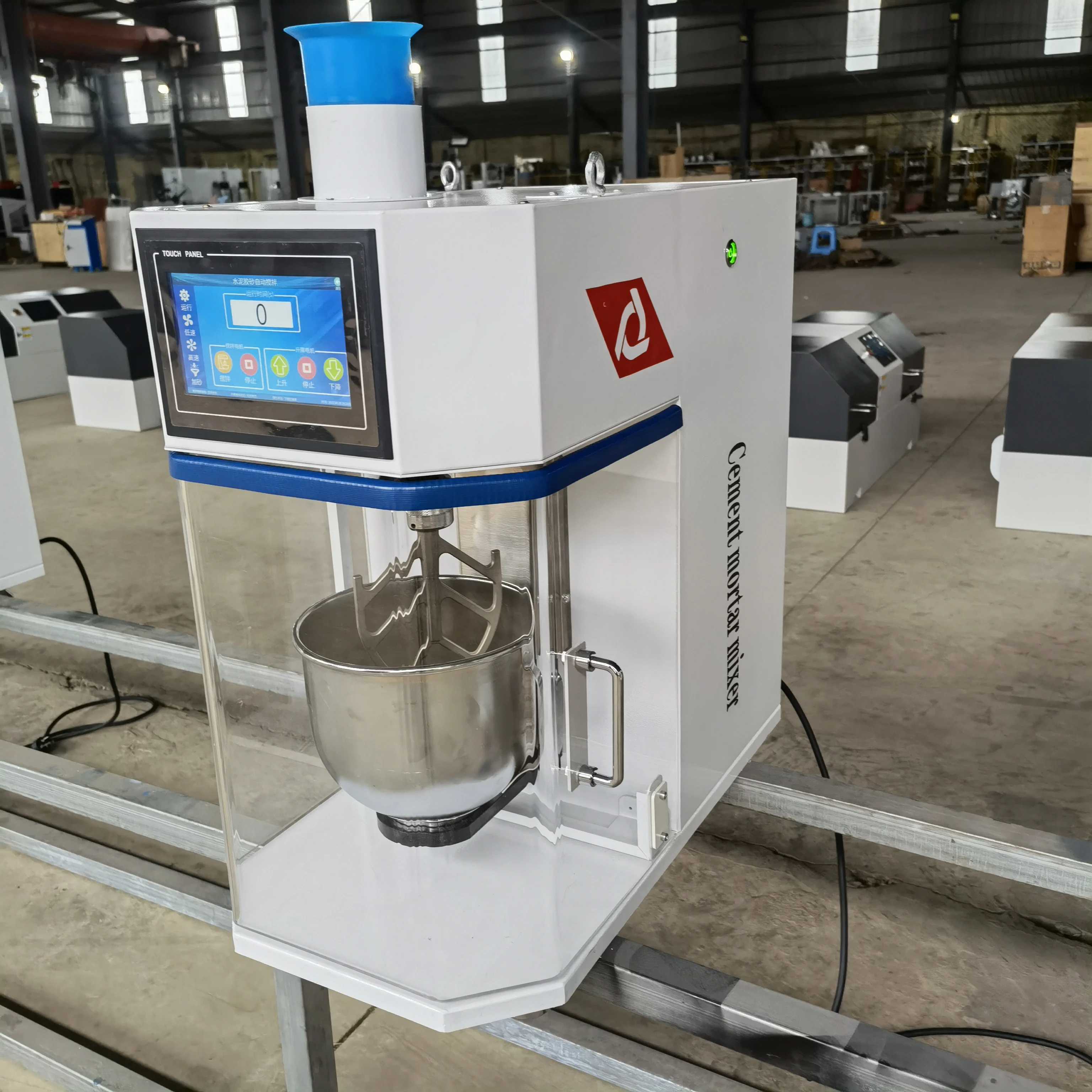 Lab Cement Mortar Mixer Mixing Equipment Cement Paste Mixer Compliant Laboratory Cement Pastes And Mortar Mixer
